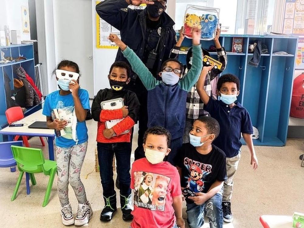 Group of students in the Each One Teach One program