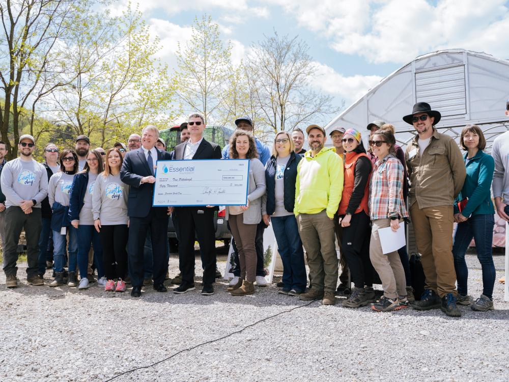 Peoples Donates $50,000 to Tree Pittsburgh as employees volunteer for forest restoration