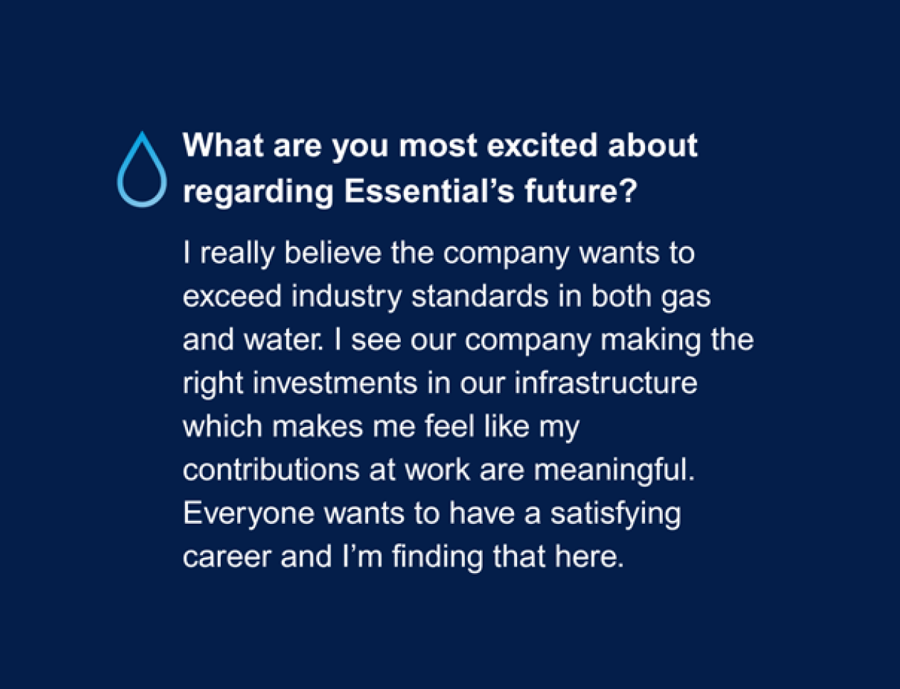 words on blue background
