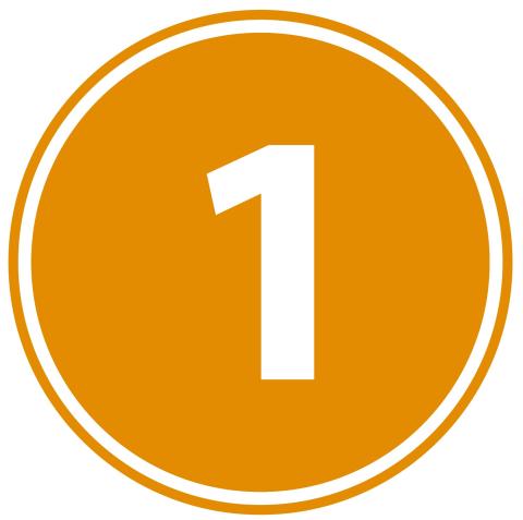number 1 in circle
