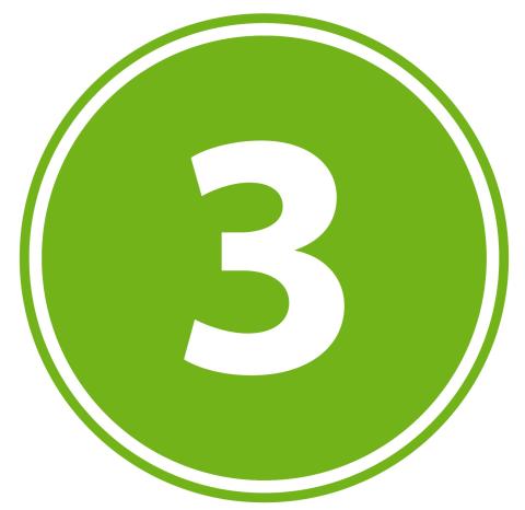 number 3 in circle